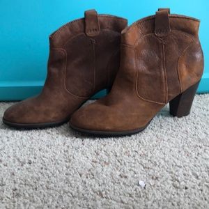 Clark’s leather ankle booties